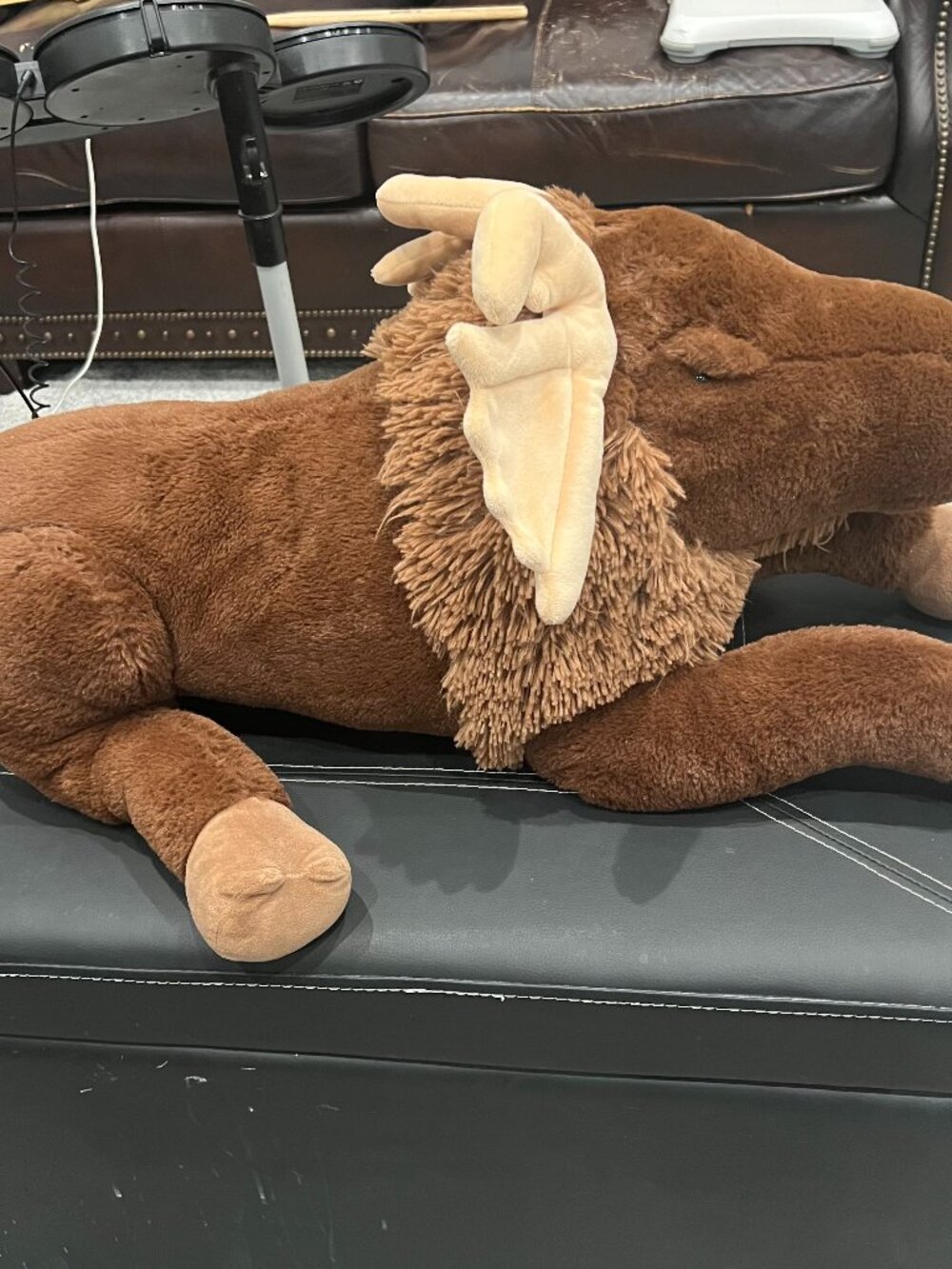 Bass Pro Shops Jumbo Moose Plush. Huge Stuffed Toy Animal